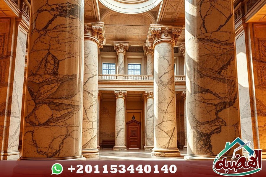 ديكورات حجر هاشمي للعمدان 