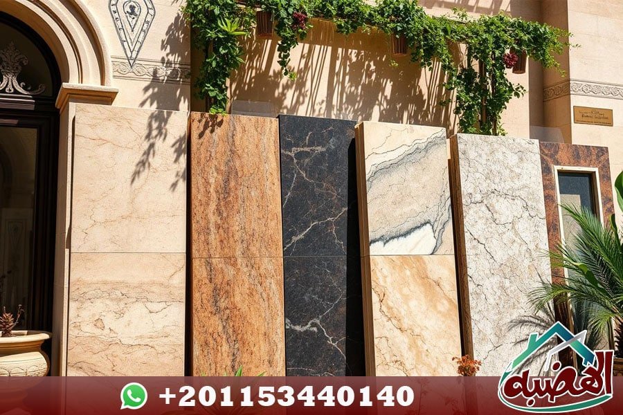 ديكورات حجر هاشمى للواجهات