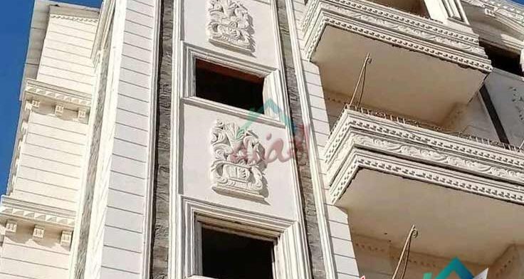 ديكور واجهات حجر ابيض مودرن